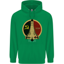 Distressed CCCP Shuttle Childrens Kids Hoodie Irish Green