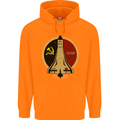 Distressed CCCP Shuttle Childrens Kids Hoodie Orange