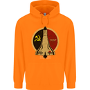 Distressed CCCP Shuttle Childrens Kids Hoodie Orange