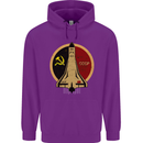 Distressed CCCP Shuttle Childrens Kids Hoodie Purple