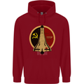 Distressed CCCP Shuttle Childrens Kids Hoodie Red