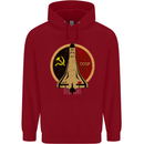 Distressed CCCP Shuttle Childrens Kids Hoodie Red