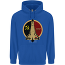 Distressed CCCP Shuttle Childrens Kids Hoodie Royal Blue