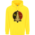 Distressed CCCP Shuttle Childrens Kids Hoodie Yellow