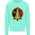 Distressed CCCP Shuttle Kids Sweatshirt Jumper Peppermint