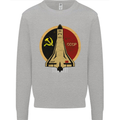 Distressed CCCP Shuttle Kids Sweatshirt Jumper Sports Grey
