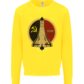 Distressed CCCP Shuttle Kids Sweatshirt Jumper Yellow