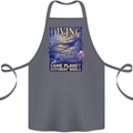 Diver Same Planet Different World Cotton Apron 100% Organic Steel