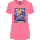 Diver Same Planet Different World Womens Wider Cut T-Shirt Azalea