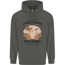 Do I Look Like a People Person Funny Cat Childrens Kids Hoodie Storm Grey