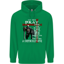 Do Not Pray Knights Templar St Georges Day Childrens Kids Hoodie Irish Green