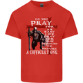 Do Not Pray Knights Templar St Georges Day Mens Cotton T-Shirt Tee Top Red