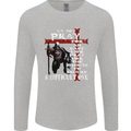 Do Not Pray Knights Templar St Georges Day Mens Long Sleeve T-Shirt Sports Grey