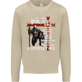 Do Not Pray Knights Templar St Georges Day Mens Sweatshirt Jumper Sand