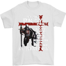Do Not Pray Knights Templar St Georges Day Mens T-Shirt Cotton Gildan White