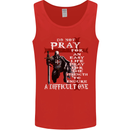 Do Not Pray Knights Templar St Georges Day Mens Vest Tank Top Red