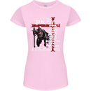 Do Not Pray Knights Templar St Georges Day Womens Petite Cut T-Shirt Light Pink