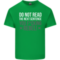 Do Not Read the Next Sentence Offensive Mens Cotton T-Shirt Tee Top Irish Green