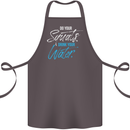Do Your Squats Drink Water Gym Training Top Cotton Apron 100% Organic Dark Grey