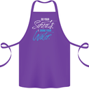 Do Your Squats Drink Water Gym Training Top Cotton Apron 100% Organic Purple