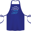 Do Your Squats Drink Water Gym Training Top Cotton Apron 100% Organic Royal Blue