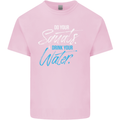 Do Your Squats Drink Water Gym Training Top Mens Cotton T-Shirt Tee Top Light Pink