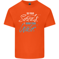 Do Your Squats Drink Water Gym Training Top Mens Cotton T-Shirt Tee Top Orange