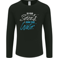 Do Your Squats Drink Water Gym Training Top Mens Long Sleeve T-Shirt Black