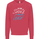 Do Your Squats Drink Water Gym Training Top Mens Sweatshirt Jumper Heliconia