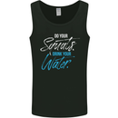 Do Your Squats Drink Water Gym Training Top Mens Vest Tank Top Black