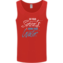 Do Your Squats Drink Water Gym Training Top Mens Vest Tank Top Red