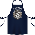 Dog Beers Ive Only Had 2 Funny Beer Alcohol Cotton Apron 100% Organic Navy Blue