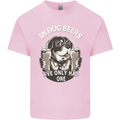 Dog Beers Ive Only Had 2 Funny Beer Alcohol Mens Cotton T-Shirt Tee Top Light Pink