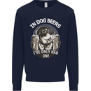 Dog Beers Ive Only Had 2 Funny Beer Alcohol Mens Sweatshirt Jumper Navy Blue