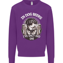 Dog Beers Ive Only Had 2 Funny Beer Alcohol Mens Sweatshirt Jumper Purple