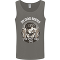 Dog Beers Ive Only Had 2 Funny Beer Alcohol Mens Vest Tank Top Charcoal