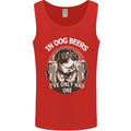 Dog Beers Ive Only Had 2 Funny Beer Alcohol Mens Vest Tank Top Red