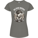 Dog Beers Ive Only Had 2 Funny Beer Alcohol Womens Petite Cut T-Shirt Charcoal