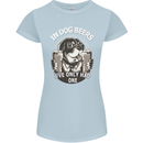 Dog Beers Ive Only Had 2 Funny Beer Alcohol Womens Petite Cut T-Shirt Light Blue