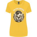 Dog Beers Ive Only Had 2 Funny Beer Alcohol Womens Wider Cut T-Shirt Yellow
