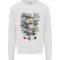 Dog Fight Parody Airforce RAF Funny Kids Sweatshirt Jumper White