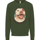 Dog Gamestaff Kids Sweatshirt Jumper Forest Green