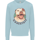 Dog Gamestaff Kids Sweatshirt Jumper Light Blue