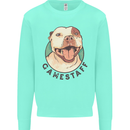 Dog Gamestaff Kids Sweatshirt Jumper Peppermint