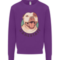 Dog Gamestaff Kids Sweatshirt Jumper Purple