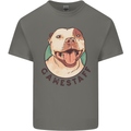 Dog Gamestaff Kids T-Shirt Childrens Charcoal