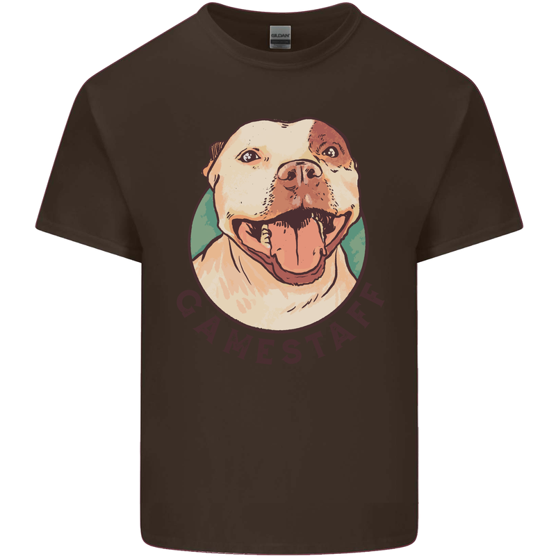Dog Gamestaff Kids T-Shirt Childrens Chocolate