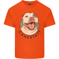 Dog Gamestaff Kids T-Shirt Childrens Orange