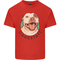 Dog Gamestaff Kids T-Shirt Childrens Red