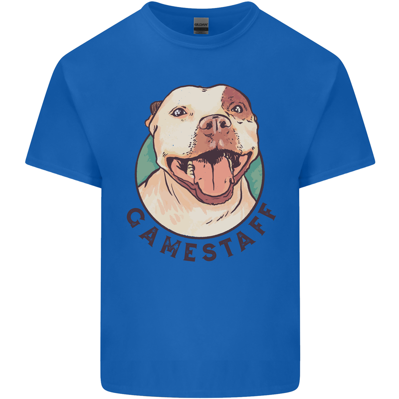 Dog Gamestaff Kids T-Shirt Childrens Royal Blue